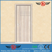 JK-PU9114 Flat With Metal-strip Serie Flush Door Design